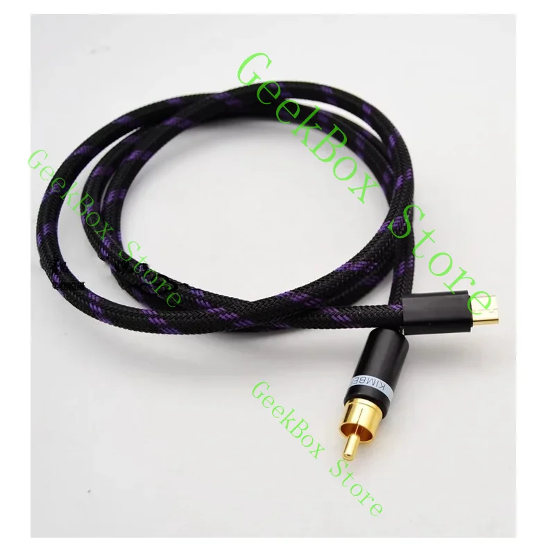 Коаксиальный аудиокабель Type-C к RCA для портативного плеер Cayin i5 N3 N5ii N52 N5IIS n8 n5mk2 N5 2-го поколения HiBy R3 R5 75 Ом