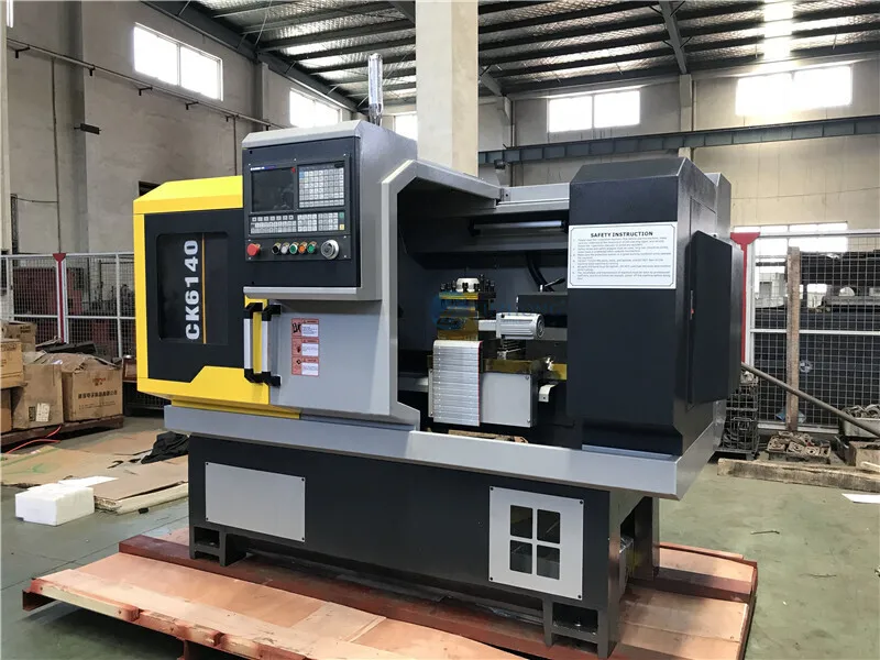 Mini Metal CK6140V Fanuc Small Cnc Lathe Hine