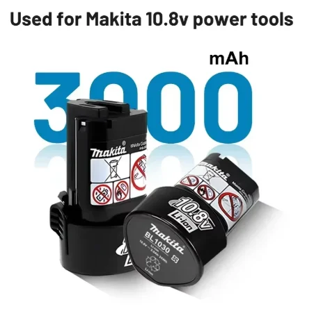 

Оригинальный аккумулятор Makita 10.8v BL1013 BL1020 BL1030, зарядное устройство DF030D Makita 10.8v/12V, замена аккумулятора 10.8v Makita BL1030.