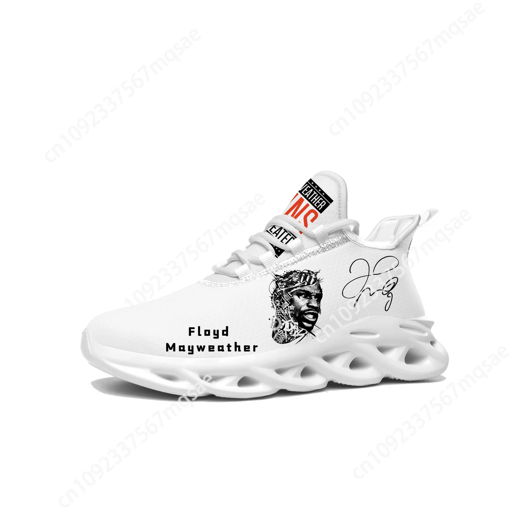 

Floyd Mayweather Undefeated Boxing Champ Flats Sneakers Mens Womens Sports Running Shoes High Quality Sneaker customization Shoe