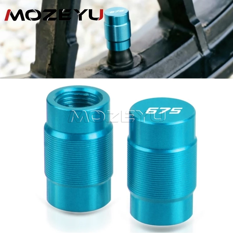 2PCS For CFMOTO CF MOTO 675NK 675SR 675 SS 675 SR-R 675 NK 675 2026 2027 Motorcycle Tire Valve Caps CNC Alloy Cover Accessories