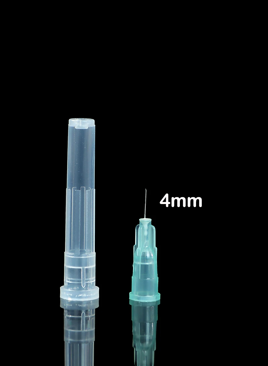 Imagem -05 - Agulha de Seringa Médica Descartável 21g 38 mm 29g 13 mm 30g 13 25 mm Irrigador de Dentes Pequenos Indolor Estéril Ferramenta de Cuidados com a Pele