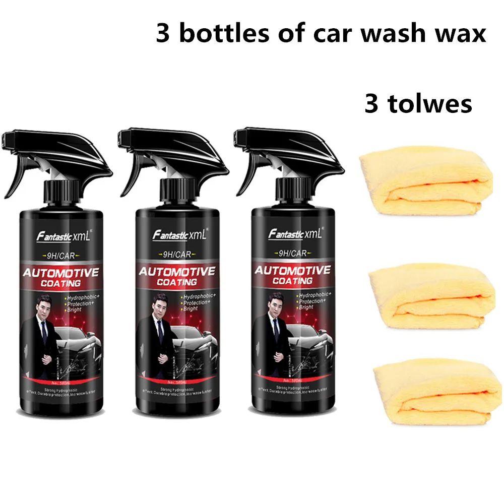 

1500ML Ceramic Car Coating 9H Nano Liquid Glass Plated Crystal Hydrophobic Waterproof Polishing Paint Hardness Car Polish Wax