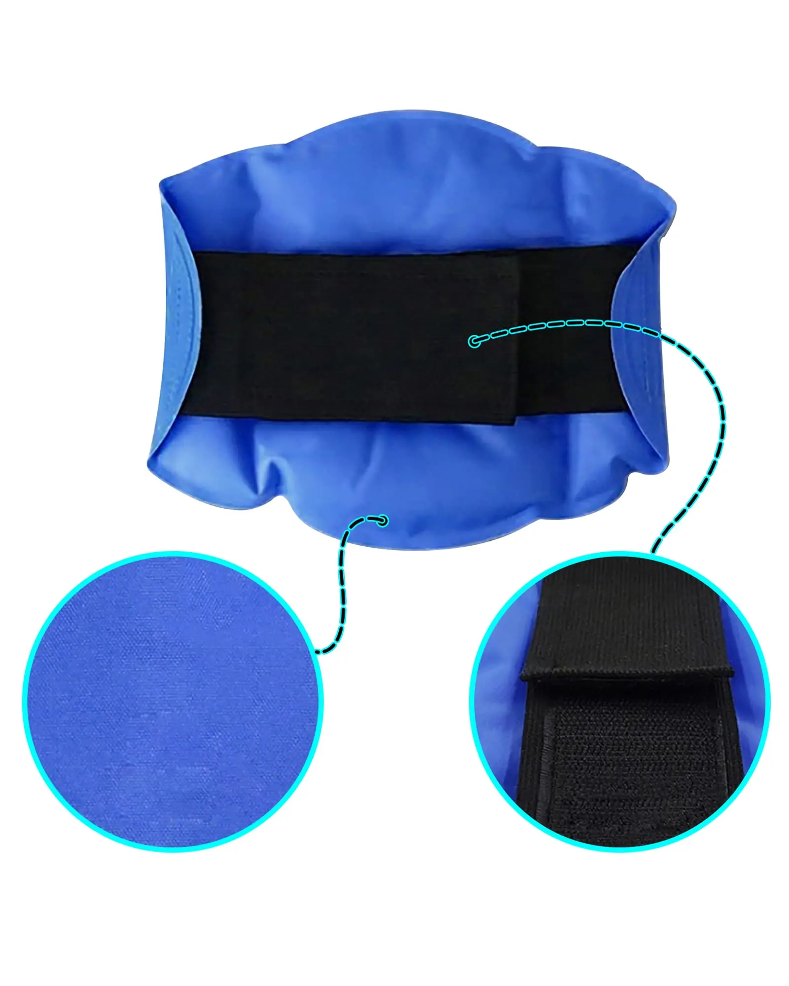 Rodillera táctica con gel frío reutilizable para lesiones y recuperación - imagen 3