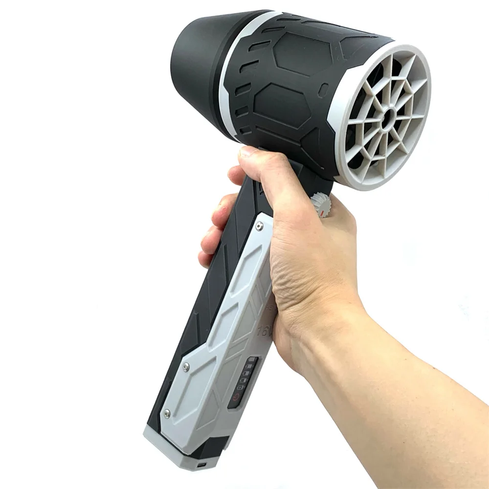 

Violent Blower 64MM Handheld Brushless Motor Turbo Jet Fan Thrust 1000G Car Cleaning Dust Removal Air Blower Power Display