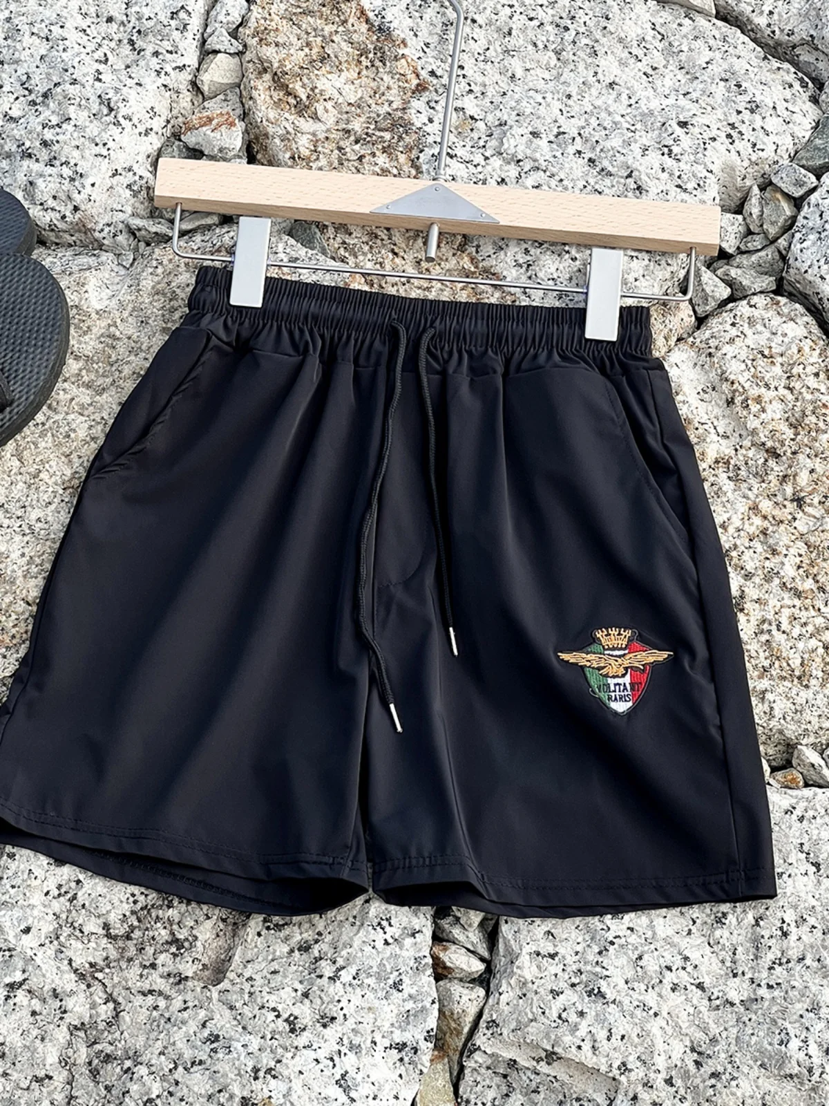 

Bla Ice Silk Slim Fit Men's orts Spor Lightweight Qui Dry Summer Comfortable Casual Pants Straight Leg Beach Trousers