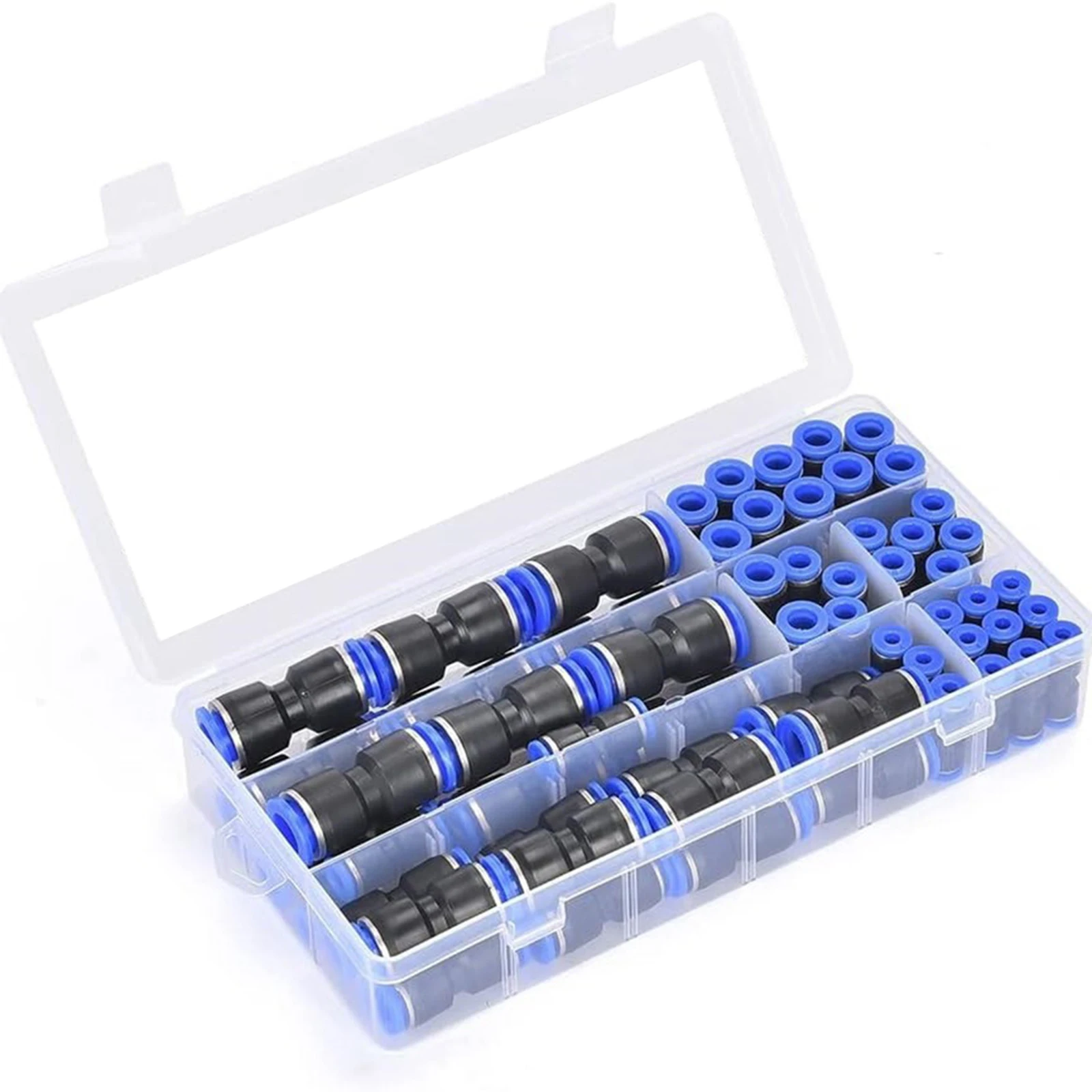 Automatic Industry Fittings Air Hose Connectors Kit Compressor Black Flexible Hose Connectors Plastic Air Fittings