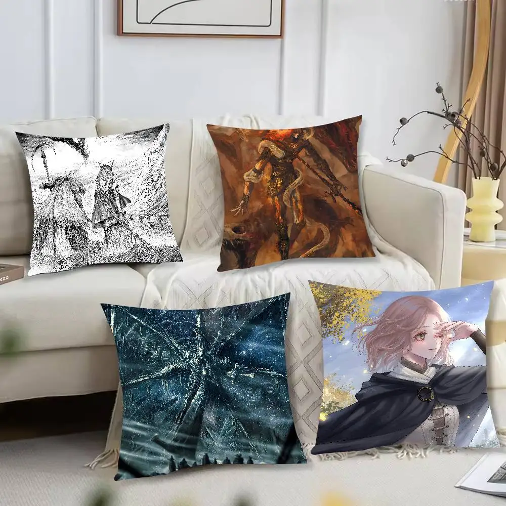 

Cool Soul Like Action Dark Game K-Knight Cushion Cover Decor Home Throw Pillow Covers For Couch Camping Pillow Cover Decorations