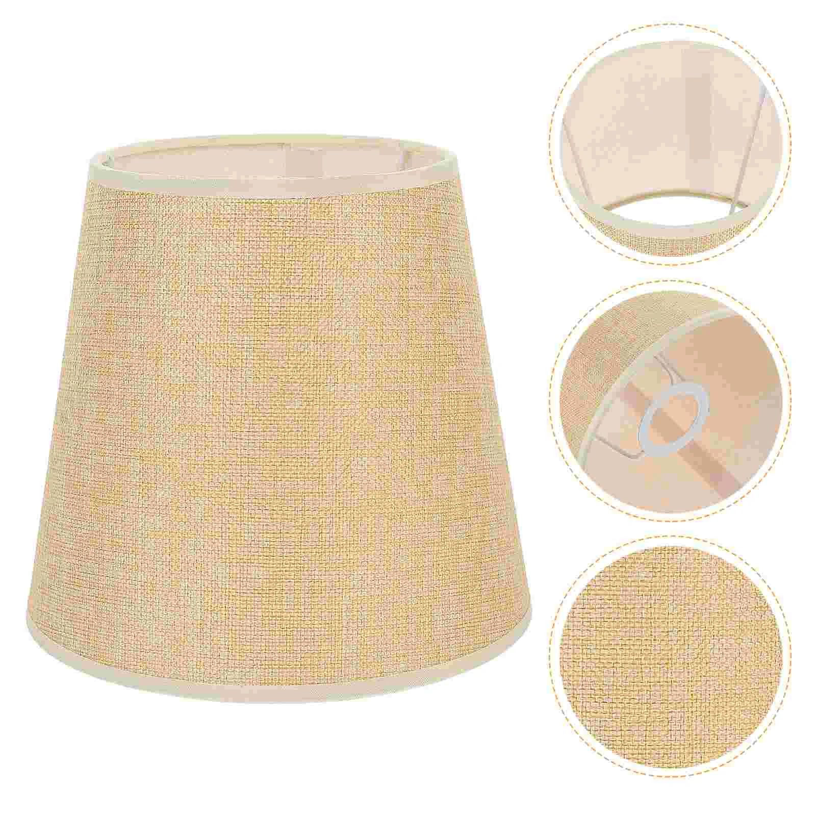

Lampshade Practical Cloth Holder Coffee Light Protector Iron Small Shades