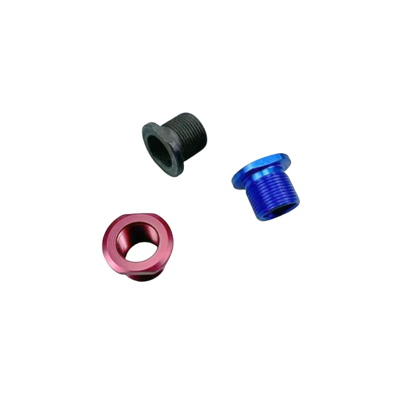 Steel lock nut, threaded adapter
