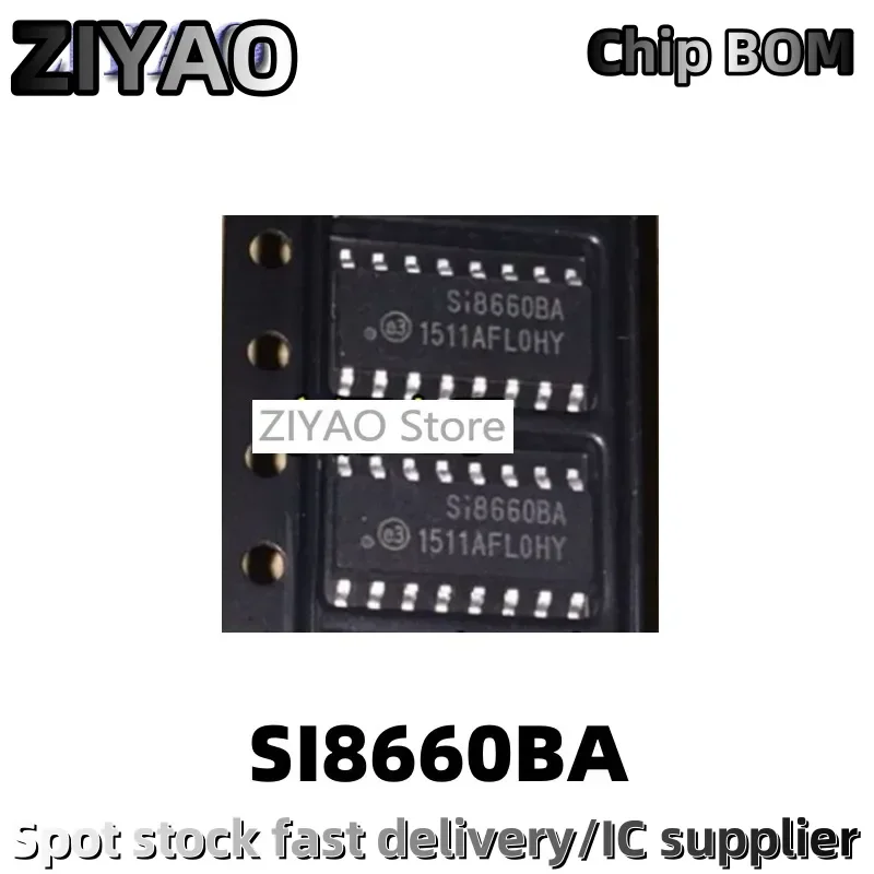 

5PCS SI8660 SI8660BA Digital Isolator Chip SOP-16 Packaging