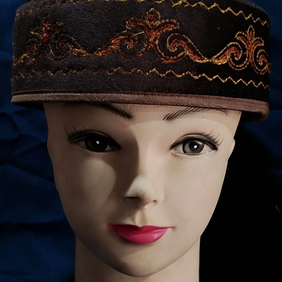 มุสลิมหมวกสําหรับชายเสื้อผ้า Freeshipping สวดมนต์หมวกเย็บปักถักร้อย Kufi อิสลาม Hijab ซาอุดีอาระเบียชาวยิว Headwraps 03538