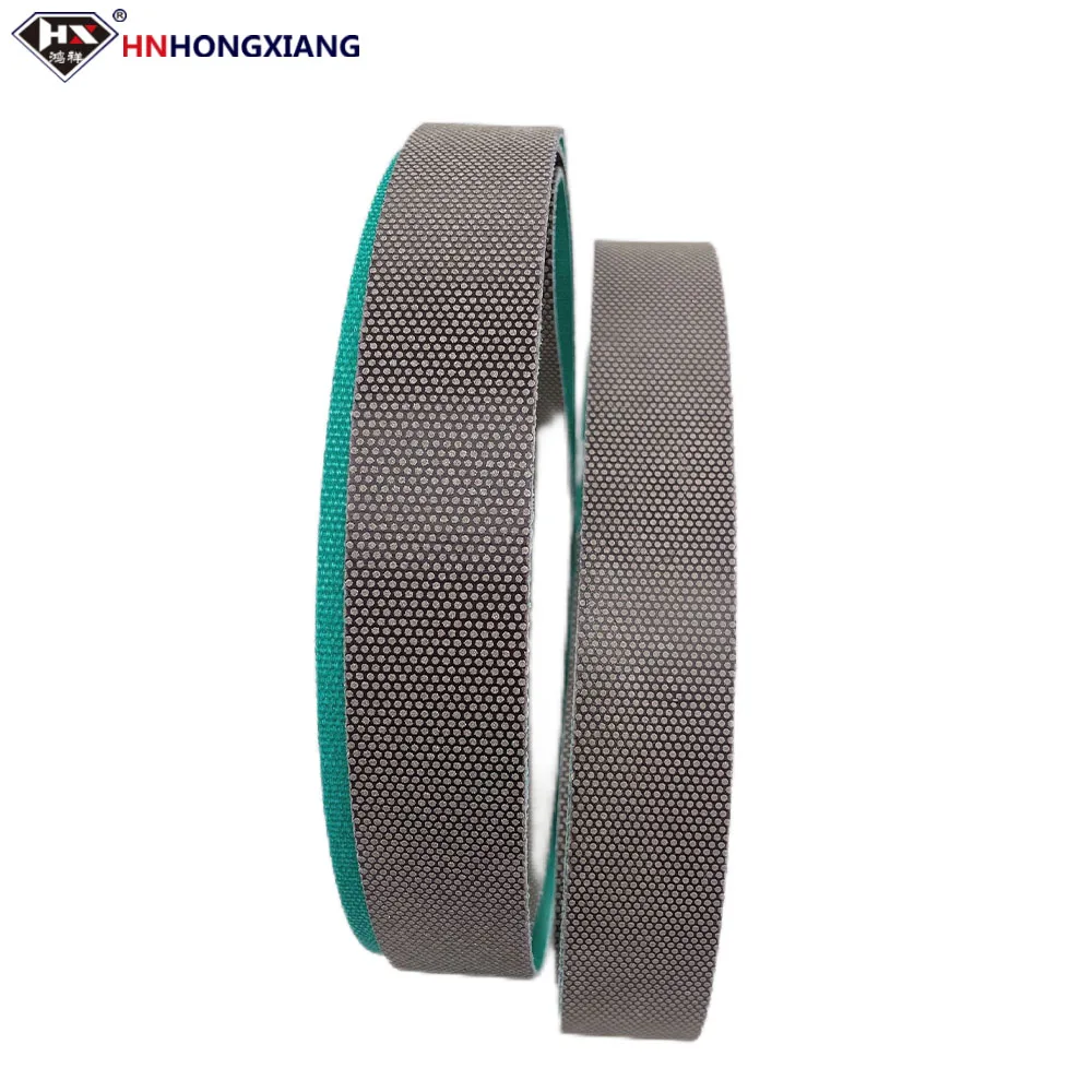 Electroplate Diamond Sand Belts Resin Bond Electroplated Diamond Grinding Sand Belt For Grinding Tungsten Carbide Jade