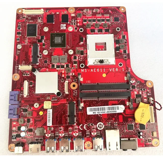 

Original Fun Q8S-B237 B636 B638 MAINBOARD MS-AE611 VER:1.2 VER1.1 FOR Micro-star Industrial Motherboard