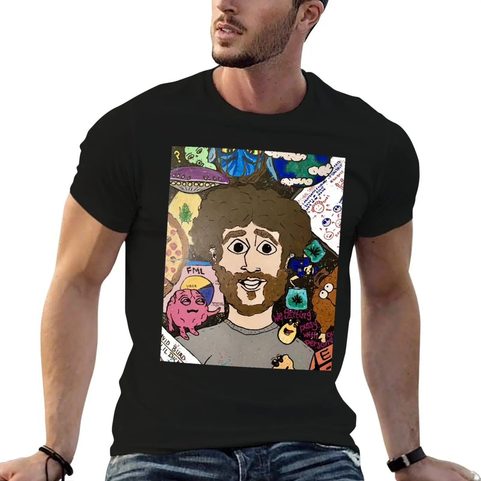 

WE LOVE THE EARTH LIL DICKY T-Shirt t shirt man luxury man t shirts for men casual T-Shirt