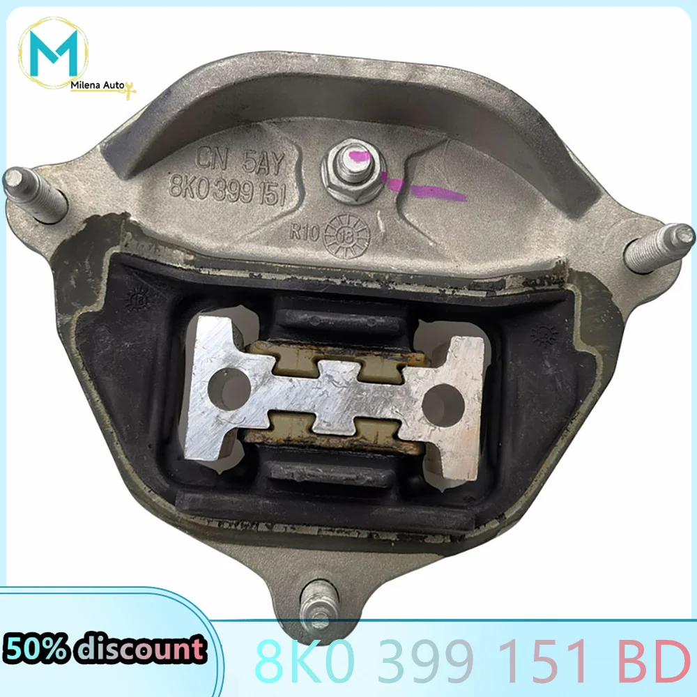 8K0399151BD For Audi A4 S4 A5 S5 Q5 A6 A7 8K0 399 151 CD/DK  Original NEW Engine Support Gearbox Mounts Transmission Rubber Pad