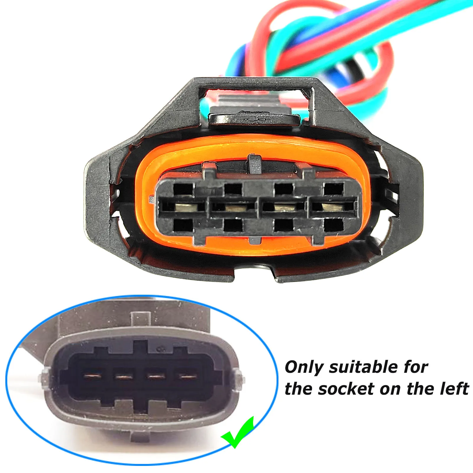 Picture 4: 2x Manifold Air Pressure MAP Sensor Connector Plug For Renault Megane Laguna Scenic 2 0281002709