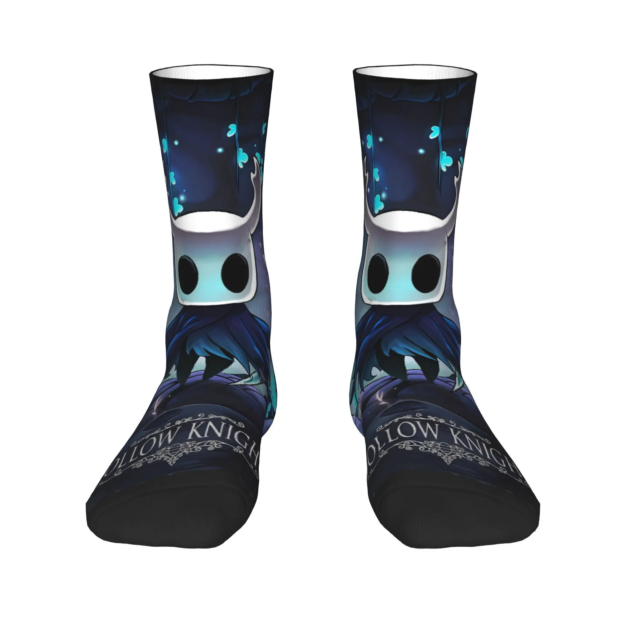 Unisex Men Socks Game Hollow Knight Anime Stockings Anti Sweat Comfortable Socks Spring Leisure Pattern Cycling Socks