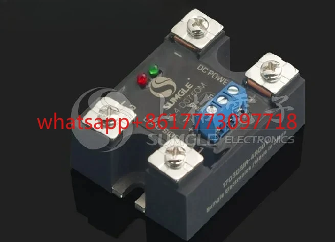 

Модуль прямого и обратного хода для двигателя постоянного тока RL4, твердотельное реле-контактор для переключения положительного и отрицательного направления, 24В/36В/48В/60В