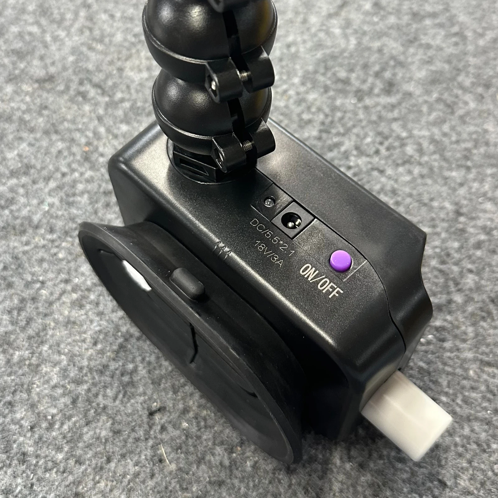 車のへこみ修理 PDR ライトアクセサリー、吸盤 + バッテリーベース + ブラケット + コネクター、ペイントレスへこみ除去ツール