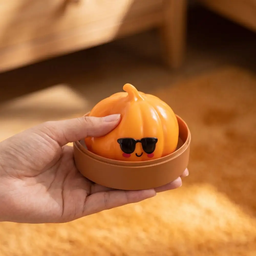 Slow Resilience Halloween Buns Squishy Soft Squishy Fidget Squeeze Dumpling Squishes With Steamer Bun Sensory Balls