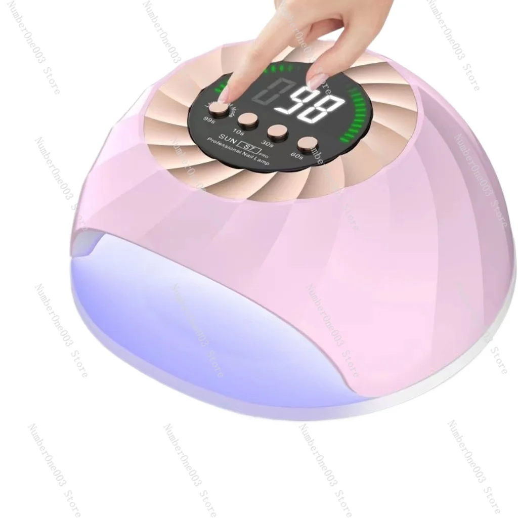 Nail UV Lamp 268W High Power Fast-Drying Nail Polish Gel Curing Lamp Over High Voltage Nail Lamp