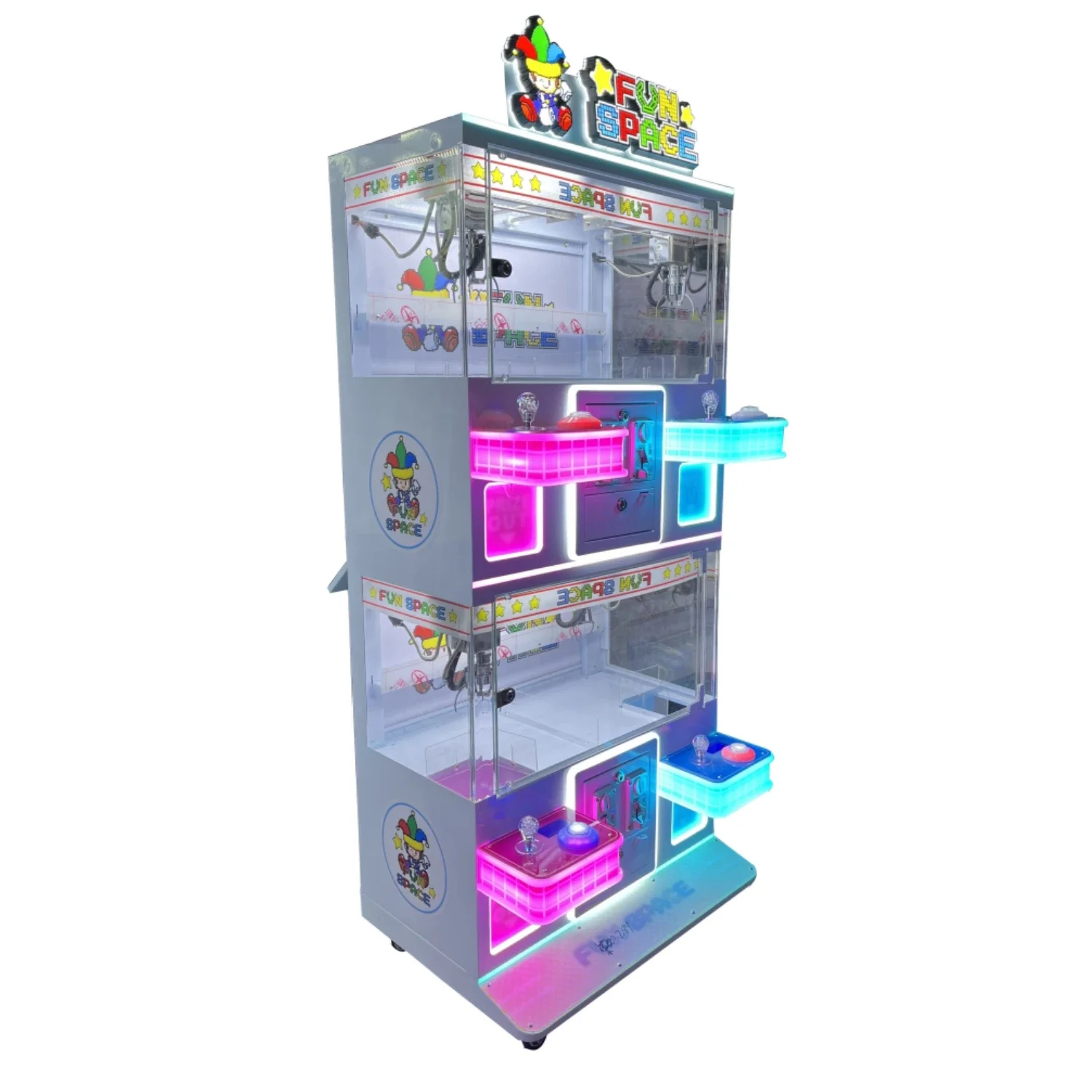 ZHIQU Shopping Center Indoor Amusement Park Coin-Operated Mini Claw Game Machine Kids Crane Prizes Machine