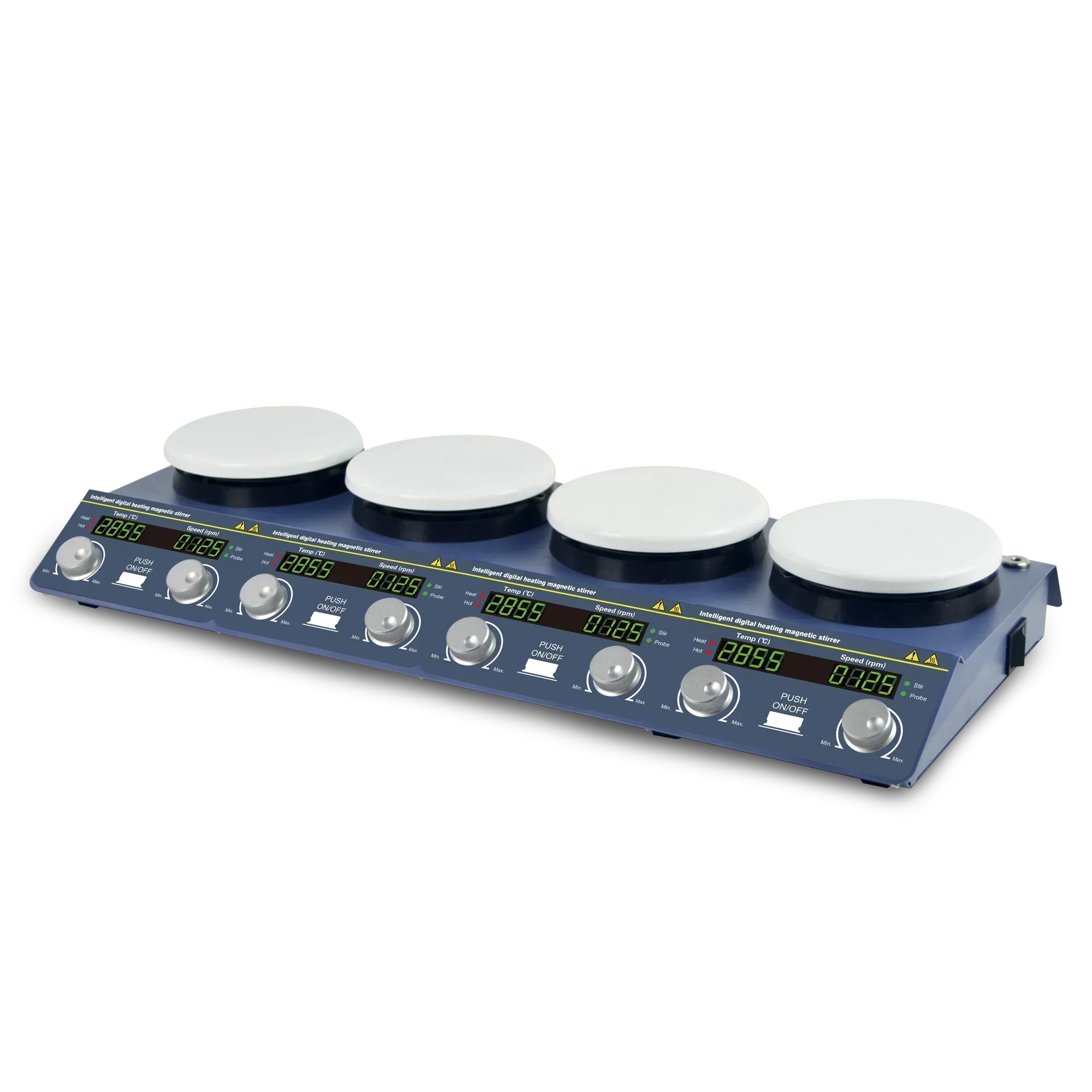 TP-4 4-Head 4positions 200~1200rpm 340C Magnetic Hot Plate Stirrer magnetic stirrer