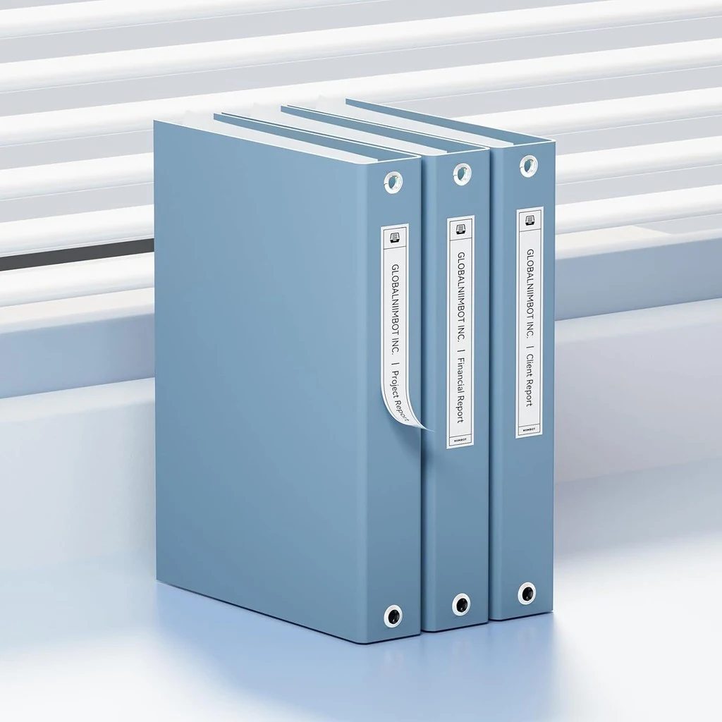 NIIMBOT B1 Mini Portable Printer Pure Colour Sticker Folder Labels Self Adhesive Waterproof Inkless Thermal Label Paper B21 B3S