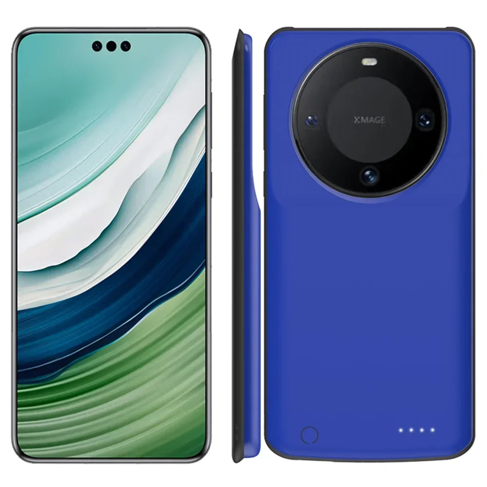 Smart battery charger case For Huawei Mate 60 Pro Power Bank Portable Powerbank Charging Cover For Huawei Mate 60 Pro+ 6800mAh