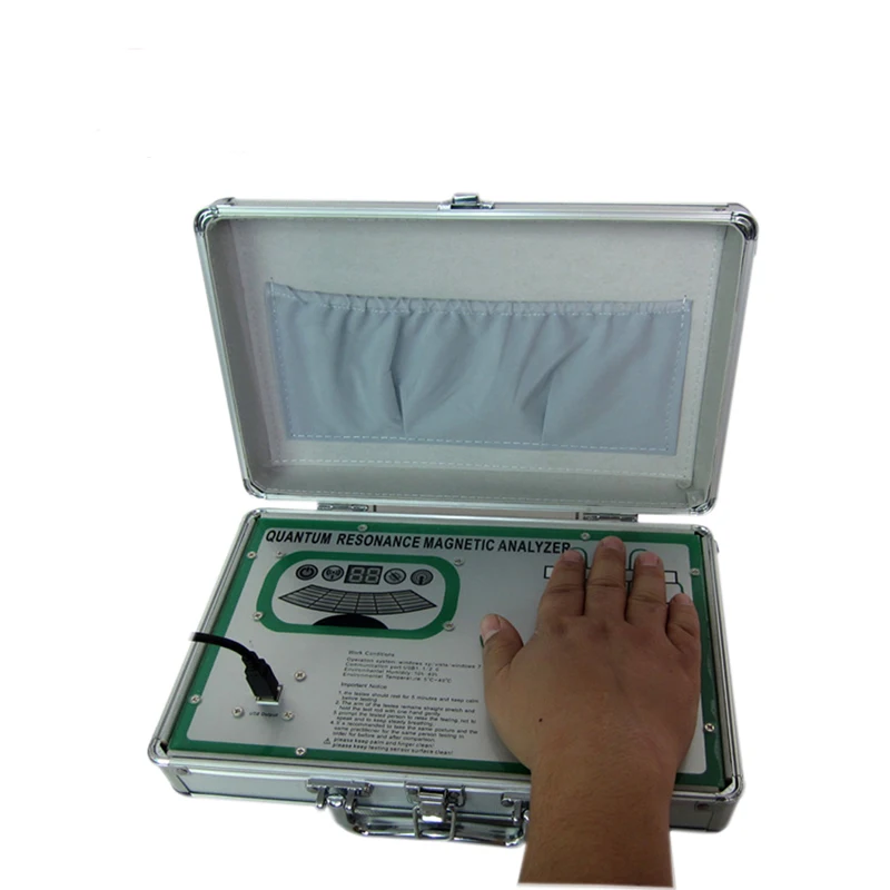 Doctor venation hand Acupuncture  bio-electric 3d nls body analyzer