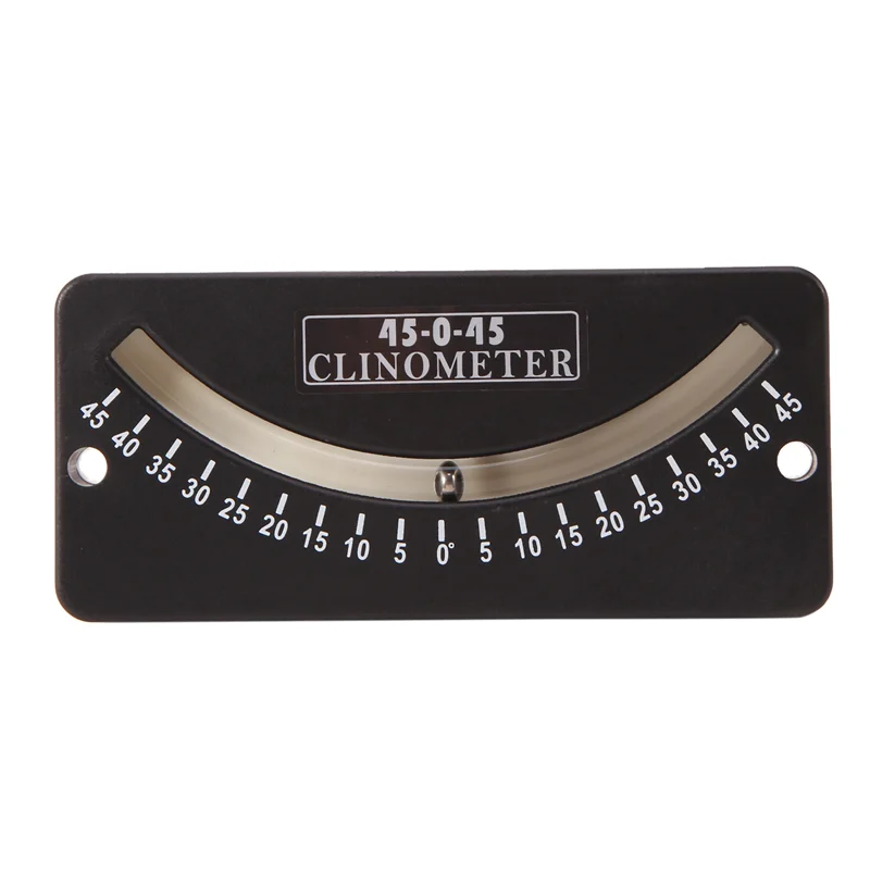 

45-0-45 Inclinometer Mini Protractor Inclinometer Angle Measuring Instrument Tilt Gauge Slope Meter