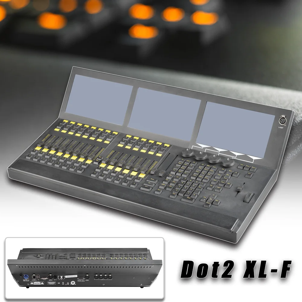 Dot2 XL-F Compact Lighting Console Designed For Dj Disco Concert DMX512 Up To 4,096 Control Channels Stage Lighting Console