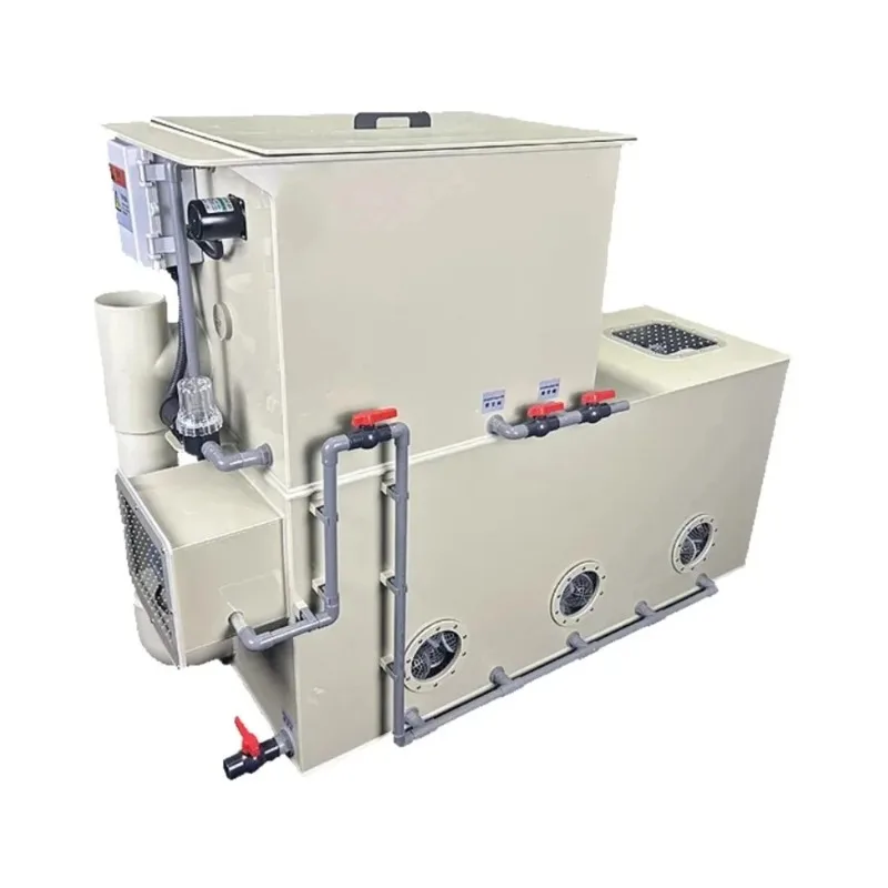 

【Best-selling】Aquatic Koi Farm Drum Filter Fish Pond Biochemical Media Integrated Machine Water Circulation Cleaning System