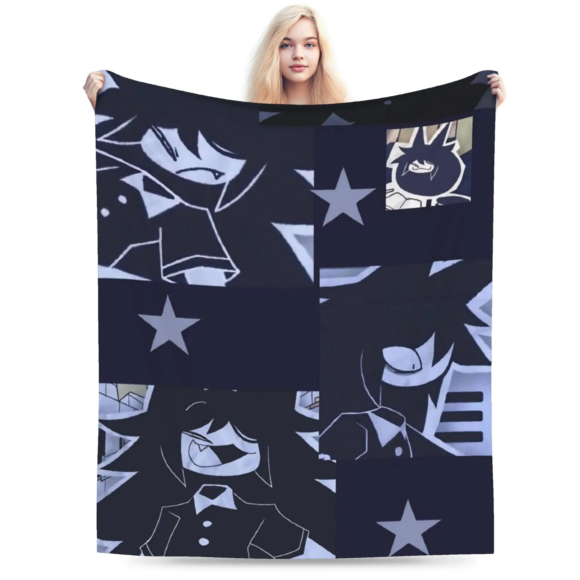 FPE Fundamental Paper Education Throw Blanket for Couch  Fuzzy Soft Plush Blanket 50x60 Inch Multiple Sizes Bedspread