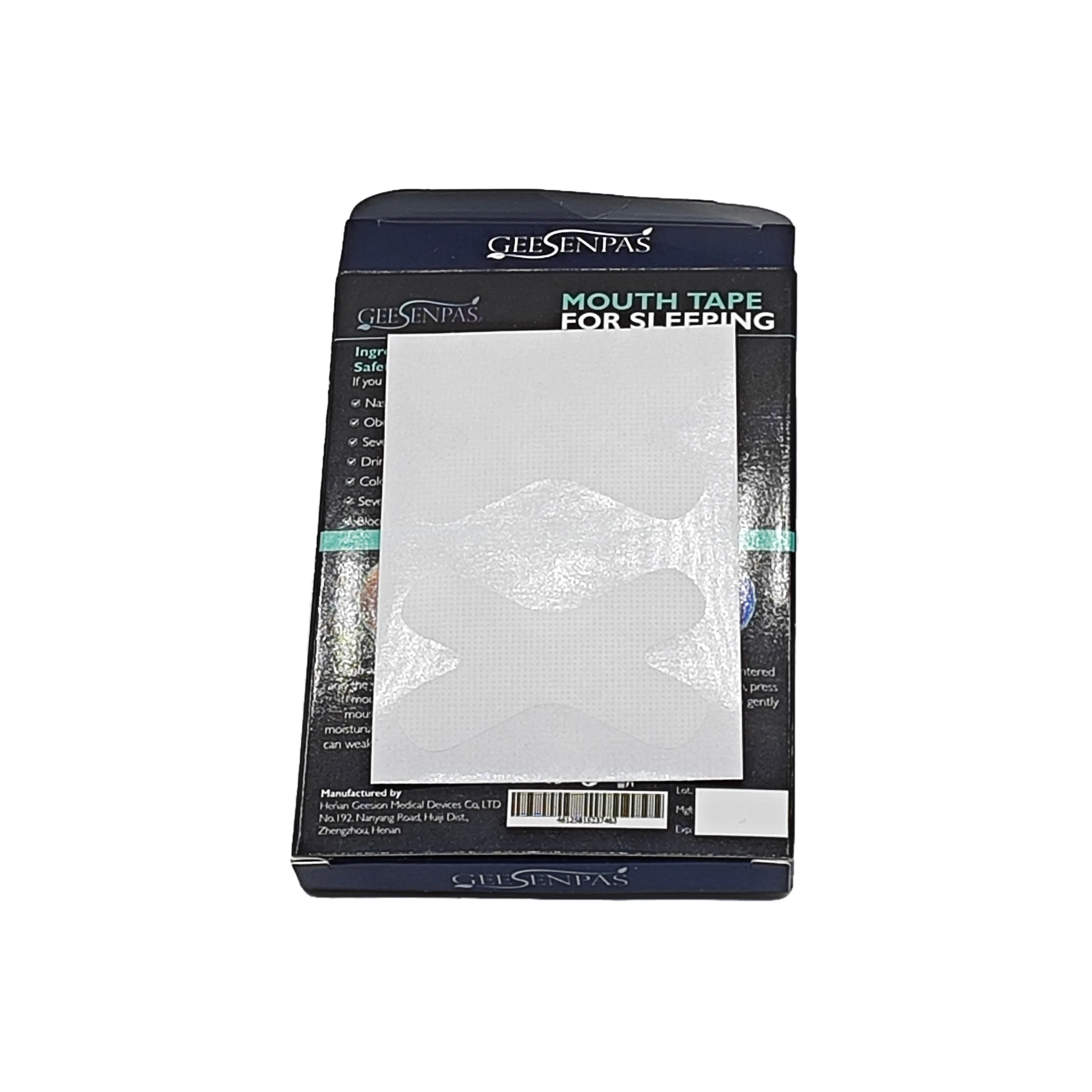 30 قطعة/صندوق شرائط الفم المضادة للشخير أفضل التنفس من خلال الأنف تقليل الشخير ممتاز إغلاق الفم وقف الشخير ملصق