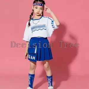 2024 street dancing trendy garment simple fashionabel cool handsome loose sports clothing sports meet cheerleading team uniform