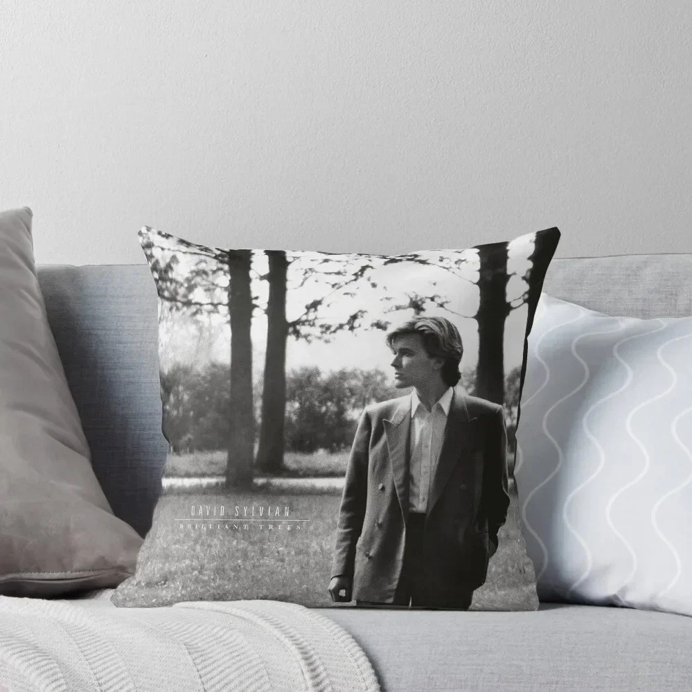 DAVID SYLVIAN - BRILLIANT TREES Throw Pillow Sofa Cushion Cover Sofa Covers For Living Room New year pillow