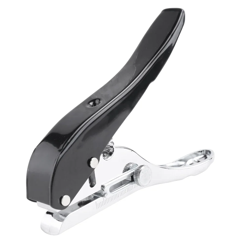 

HGSW-Hole Punch Single Hole Hole Punch, Heavy Duty Hole Punch Single, Portable Handheld Long Hole Hole Punch