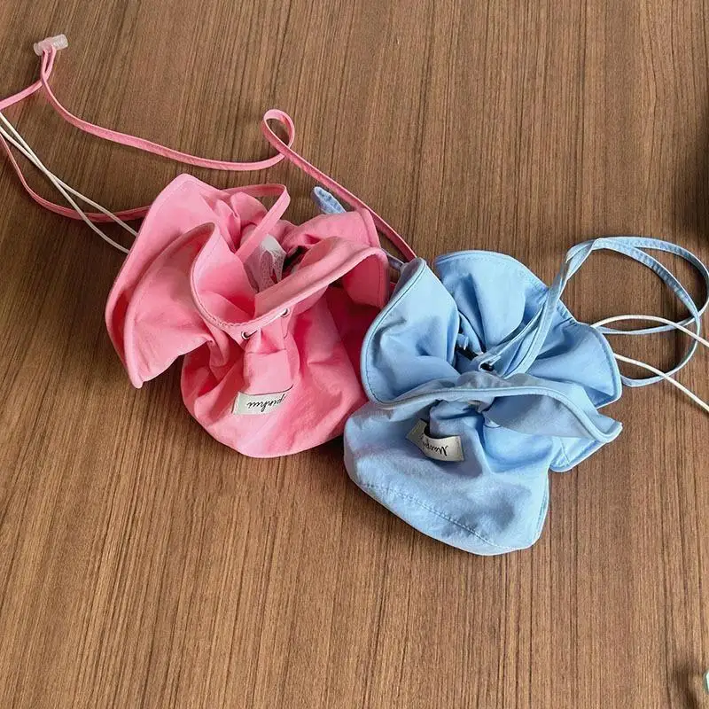 1 Stück Damen-Sommer-Sonnenhut, schnell trocknend, mit breiter Krempe, koreanischer Stil, ideal für Strand und Reisen, vielseitig einsetzbar, mit integrierter Tasche. – Detail 5