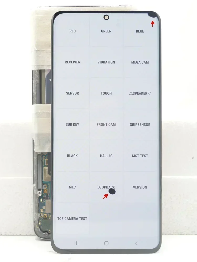 S20+ AMOLED For Samsung Galaxy S20 Plus G985 Screen G985U G985F G985A G9850 LCD Display Touch Screen Assembly With Defect