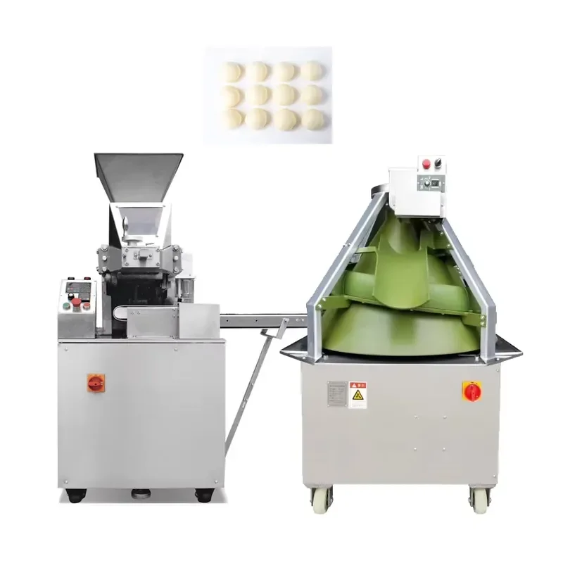 Bakery & Pizza Dough Ball Maker Cutter Rounder & Divider Machine 8-1000g Capacity 2kW Power