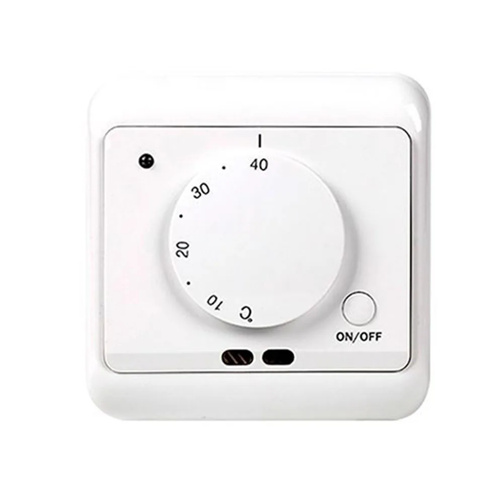 Electric Film Thermostat Temperature Sensor TemperatureControler 16A 86*86*41mm For Home Improvement High Power