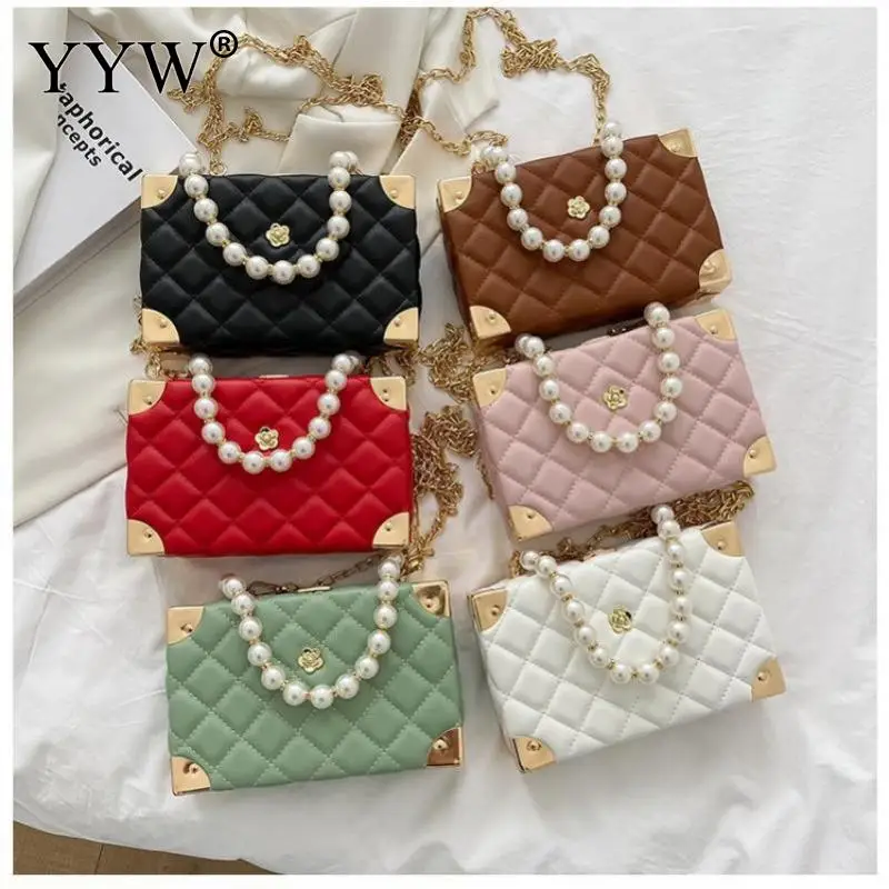 Fashion Luxury Women Clutch Bag Evening Purse Day Clutches Elegant With Pearl Handle Shoulder Bag For Ladies Wedding Party Purse