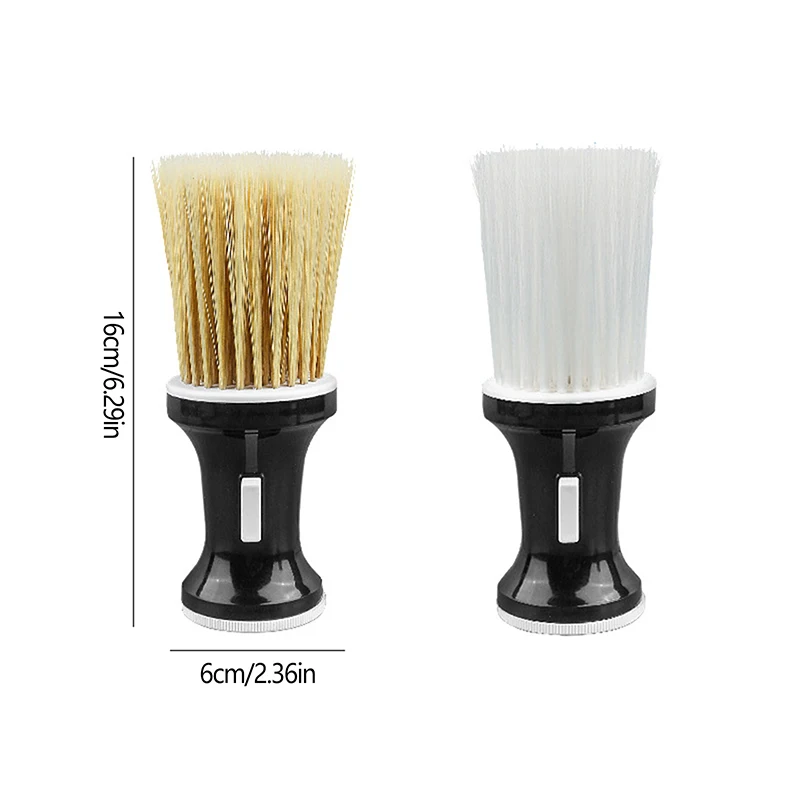 Brosse de balayage de maquillage en poudre pour salon de coiffure, plumeau doux pour le cou et le visage, outils et accessoires pour livres de coiffeur