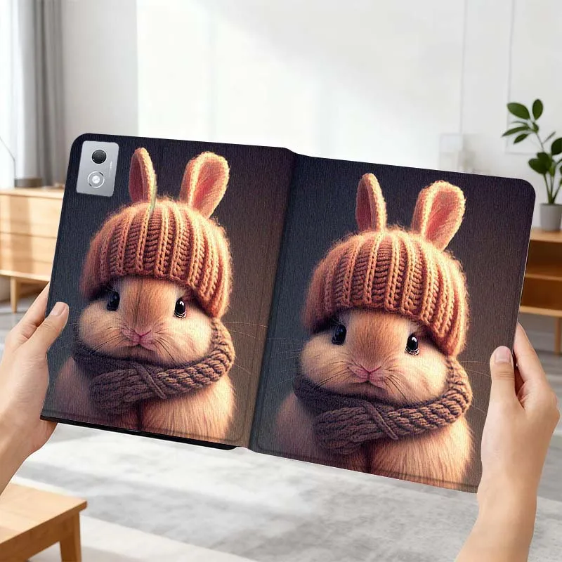 

Rabbit Creative Cute Pattern Tablet Case For Lenovo Xiaoxin Pad Pro GT plus 8.8 11 10.6 Y700 Y900 Go 8.8 Tab K11 10 P11