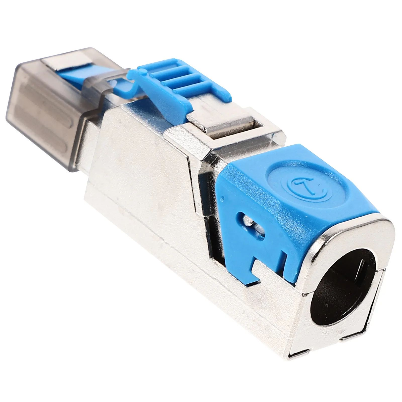 

Pressure-free Tough Pass Through Ethernet Plugs Network Cable Connector