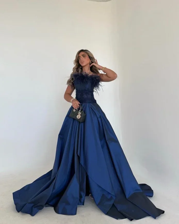 Customized Floor Length Vestido Dourado Longo Formal Dress Women Elegant Shiny Dress Dresses 2024 سيرين سيرين لفساتين السهرة