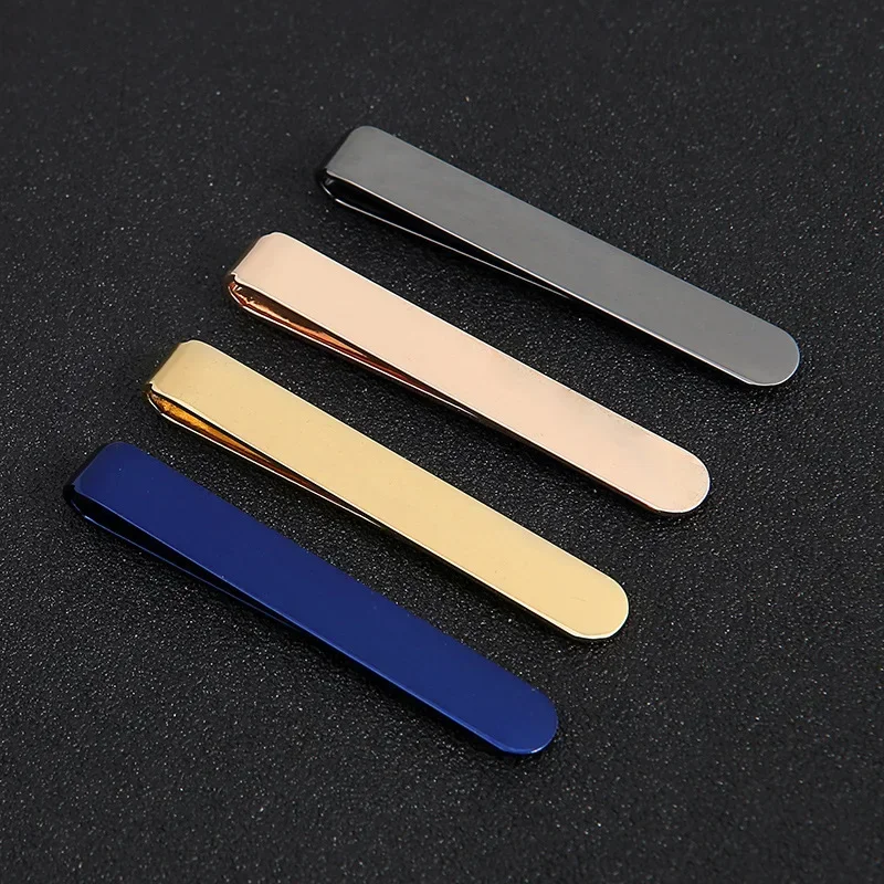 Classic Metal Copper Man Tie Clip Bar Gift Shirt Accessories Jewelry