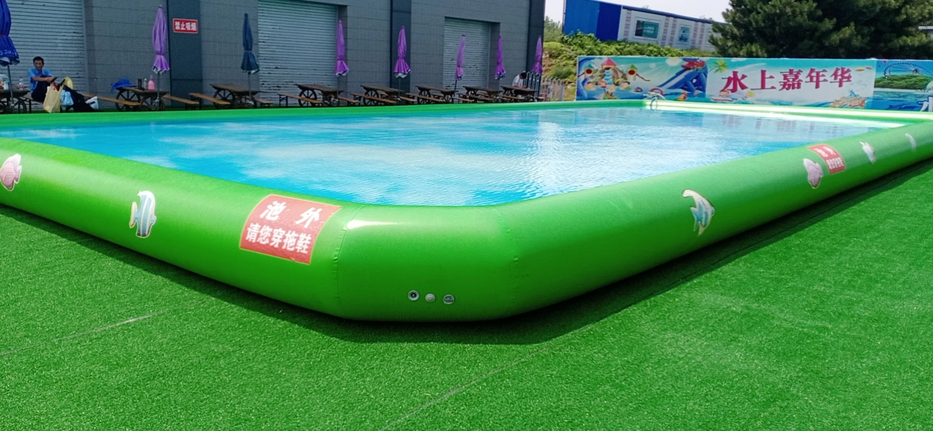 2026 حوض سباحة قابل للنفخ مخصص حوض سباحة قابل للنفخ #6